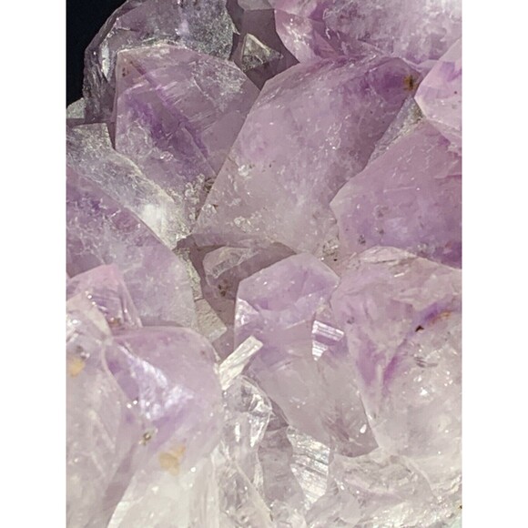 6Lb Lavender Amethyst Cut Geode Quartz Crystal Cluster Two-sided Polish - Picture 7 of 9